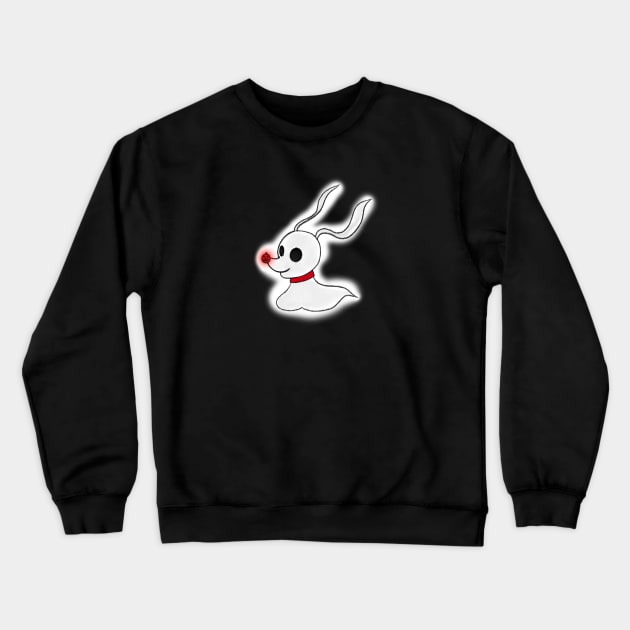 Spooky Zero Crewneck Sweatshirt by meggbugs